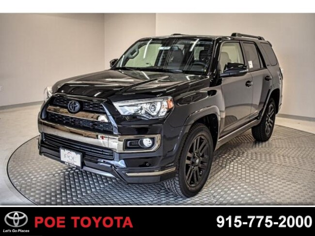 New 2019 Toyota 4runner Limited Nightshade For Sale In El Paso Tx