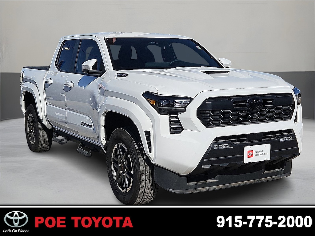 Certified 2025 Toyota Tacoma i-FORCE MAX TRD Sport Truck Double Cab