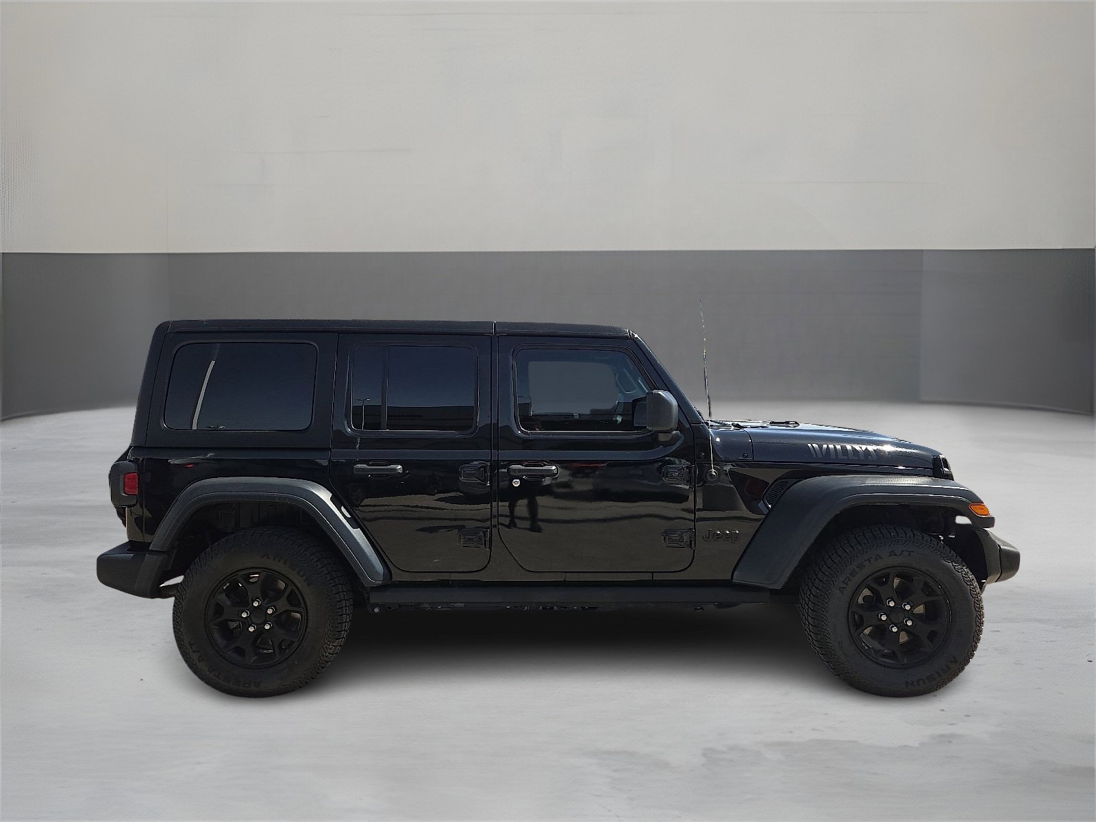 Used 2020 Jeep Wrangler Unlimited Willys with VIN 1C4HJXDN8LW159526 for sale in El Paso, TX