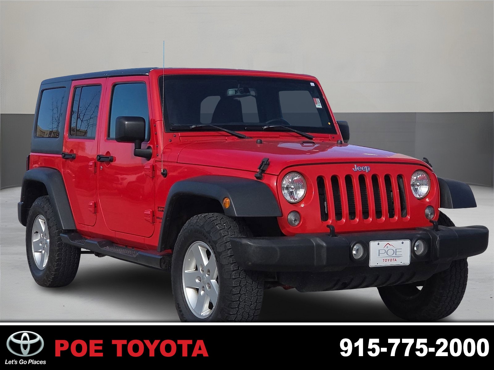 2018 Jeep Wrangler JK Unlimited Sport S