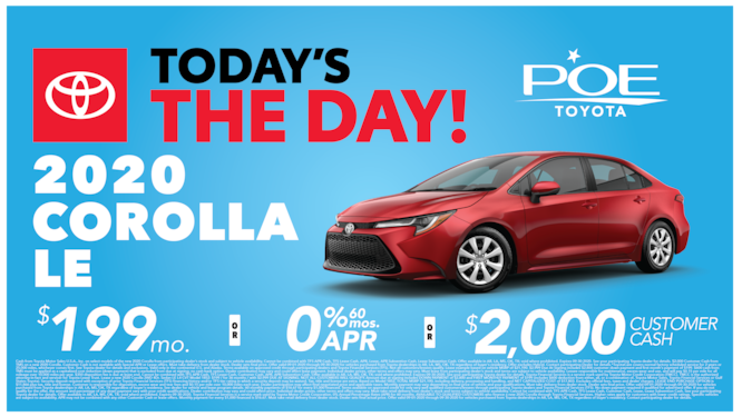 New Toyota Specials at Poe Toyota | El Paso, Texas