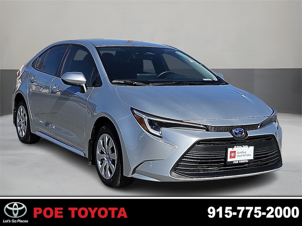 Certified 2025 Toyota Corolla Hybrid LE Sedan