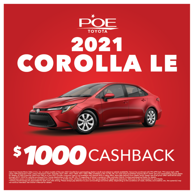 New Toyota Specials at Poe Toyota | El Paso, Texas