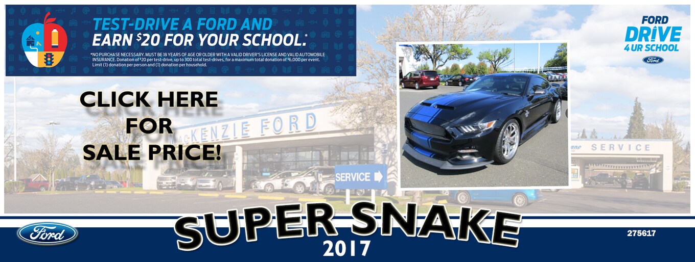 Dick's MacKenzie Ford New Ford dealership in Hillsboro, OR 97123