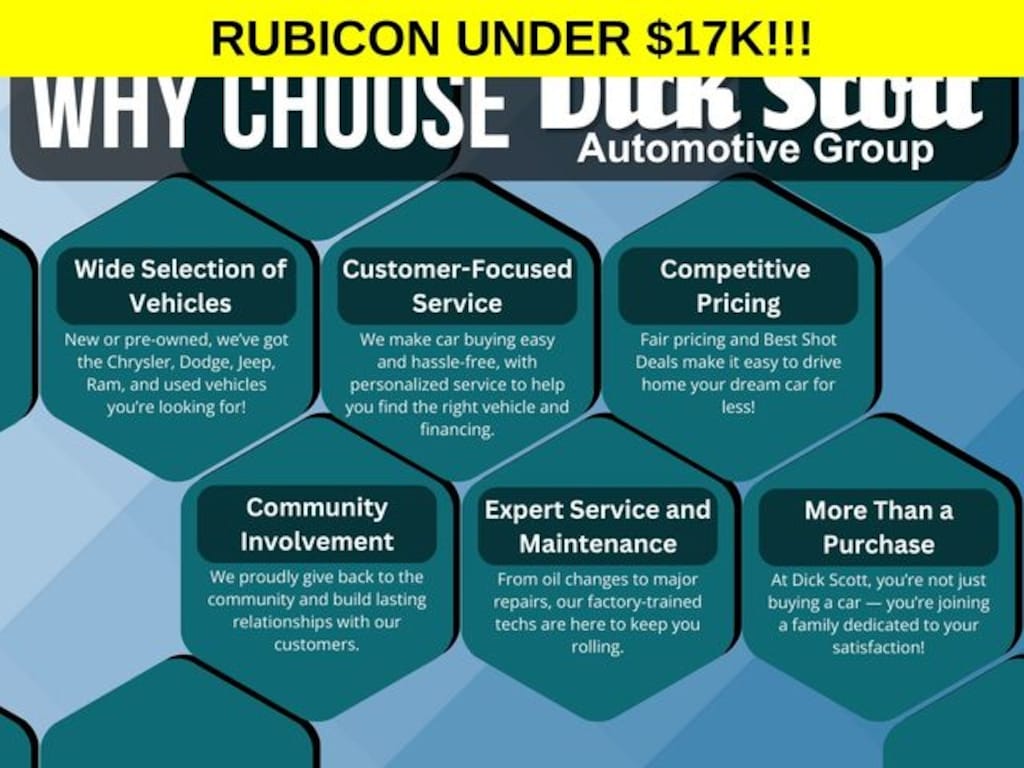 Used 2017 Jeep Wrangler Unlimited Rubicon SUV