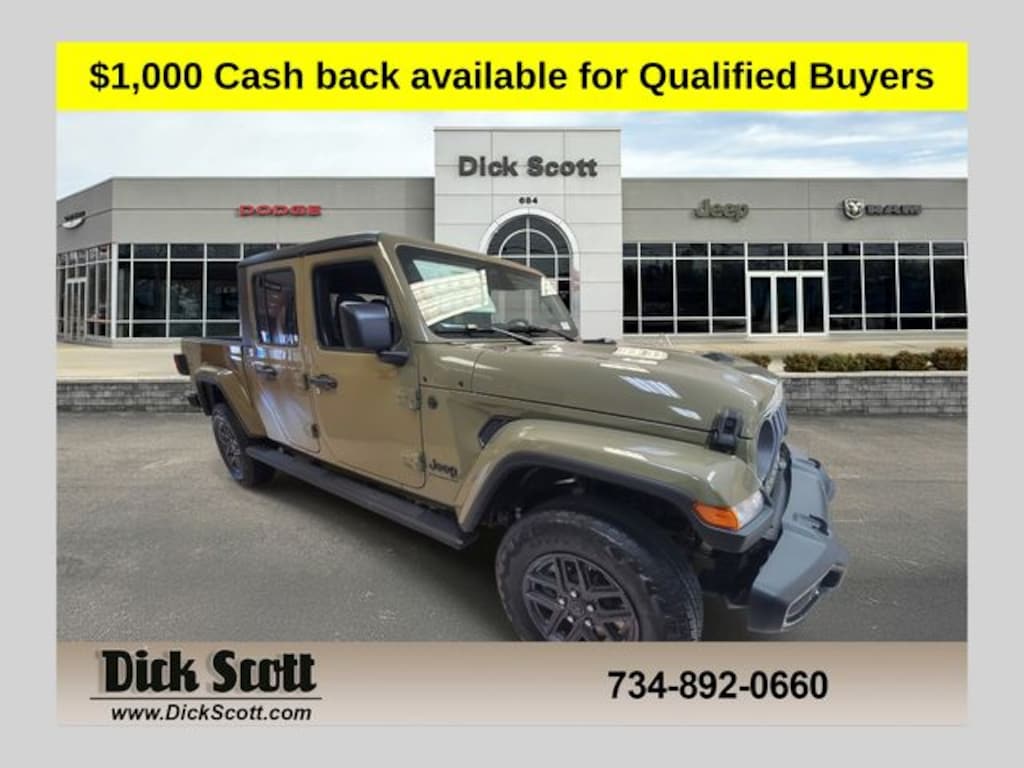 New 2026 Jeep Gladiator Sport Pickup