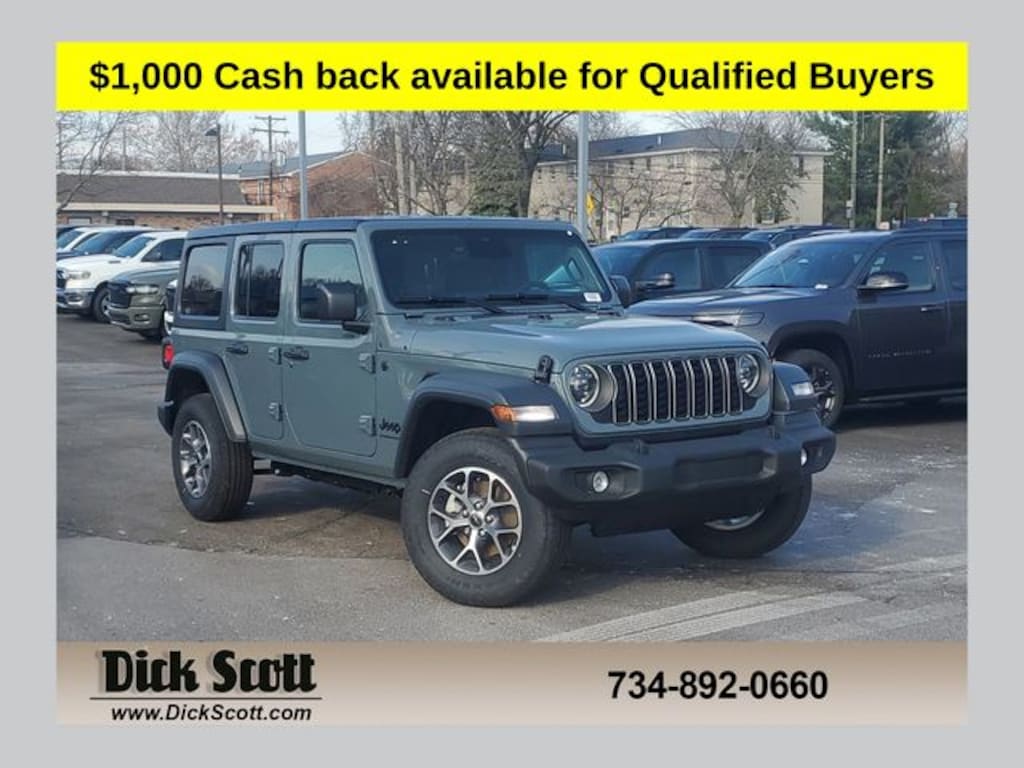 New 2026 Jeep Wrangler Sport Sport Utility