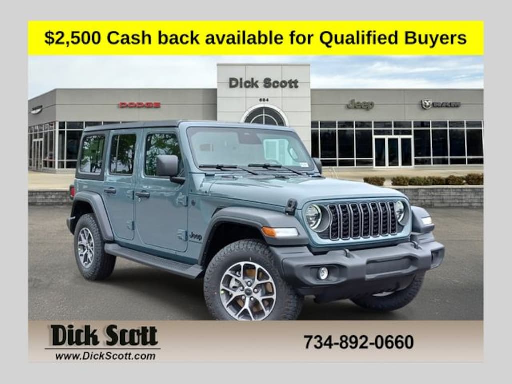 New 2026 Jeep Wrangler Sport Sport Utility