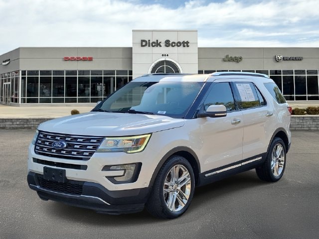 Used 2017 Ford Explorer Limited with VIN 1FM5K8F84HGB05036 for sale in Plymouth, MI