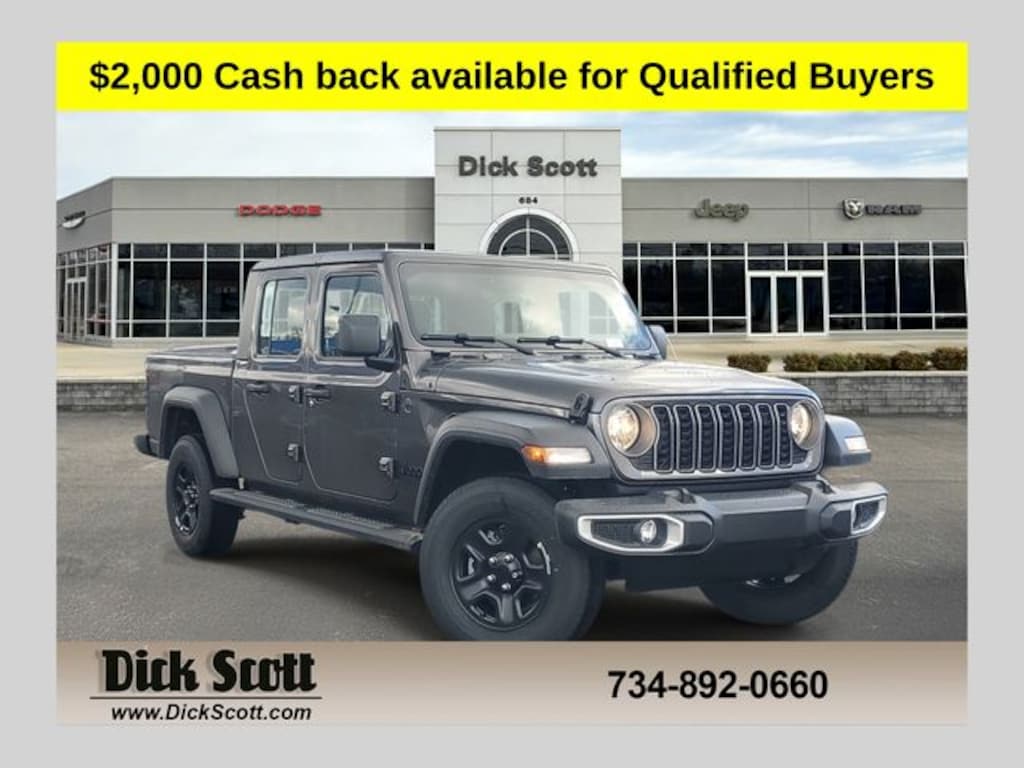 New 2026 Jeep Gladiator Sport Pickup