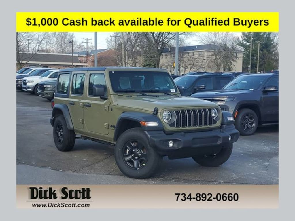 New 2026 Jeep Wrangler Sport Sport Utility