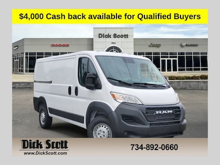 2026 Ram ProMaster 1500 Low Roof Cargo Van