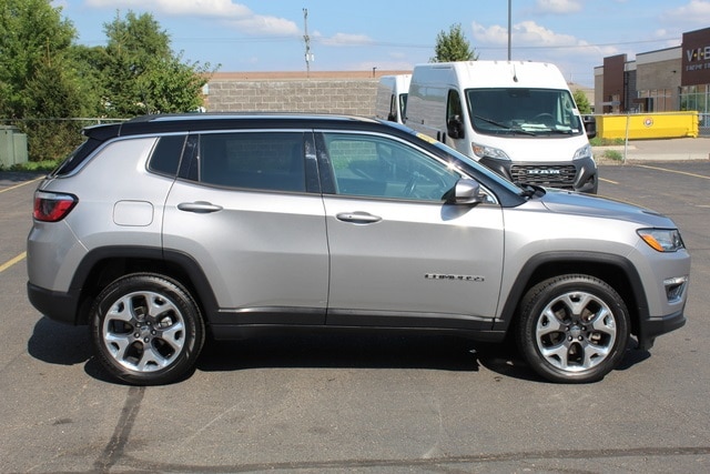 Used 2019 Jeep Compass Limited with VIN 3C4NJDCB0KT842494 for sale in Plymouth, MI