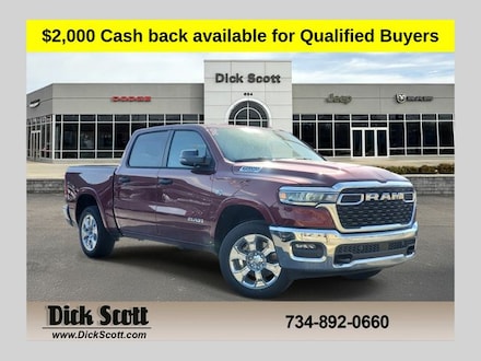 New 2026 Ram 1500 Big Horn/Lone Star Pickup for sale in Plymouth MI