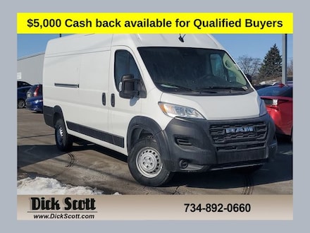 2025 Ram ProMaster 3500 High Roof Cargo Van