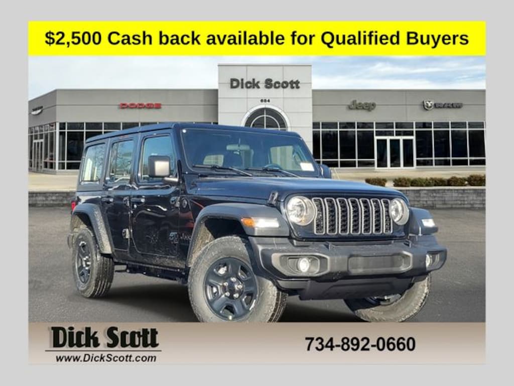 New 2026 Jeep Wrangler Sport Sport Utility