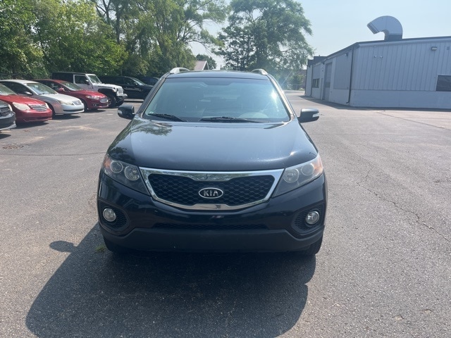 Used 2013 Kia Sorento LX with VIN 5XYKT3A6XDG329213 for sale in Plymouth, MI