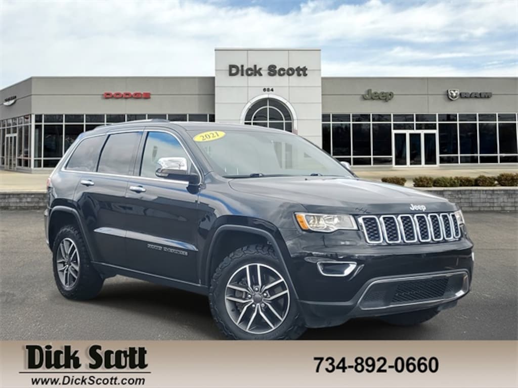 Used 2021 Jeep Grand Cherokee Limited SUV