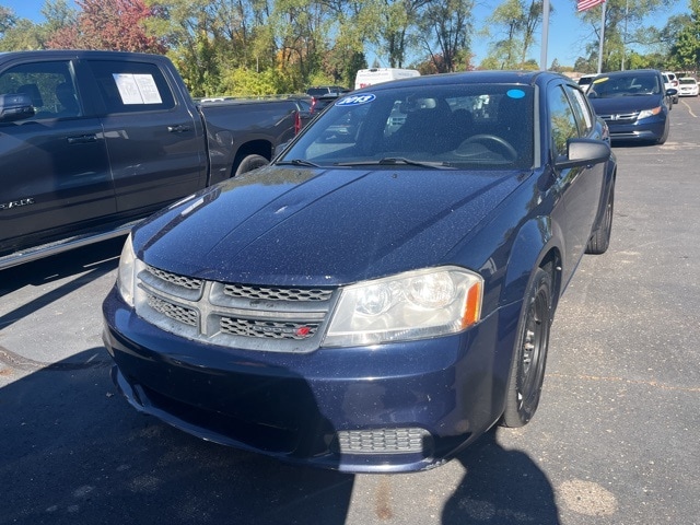 Used 2013 Dodge Avenger SE with VIN 1C3CDZAG7DN753409 for sale in Plymouth, MI
