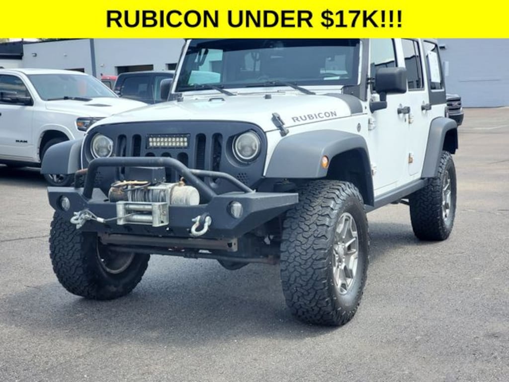 Used 2017 Jeep Wrangler Unlimited Rubicon SUV