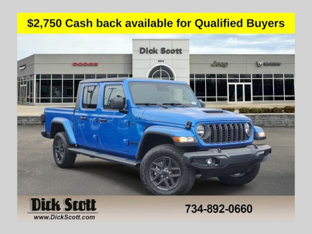 New 2026 Jeep Gladiator Sport Pickup