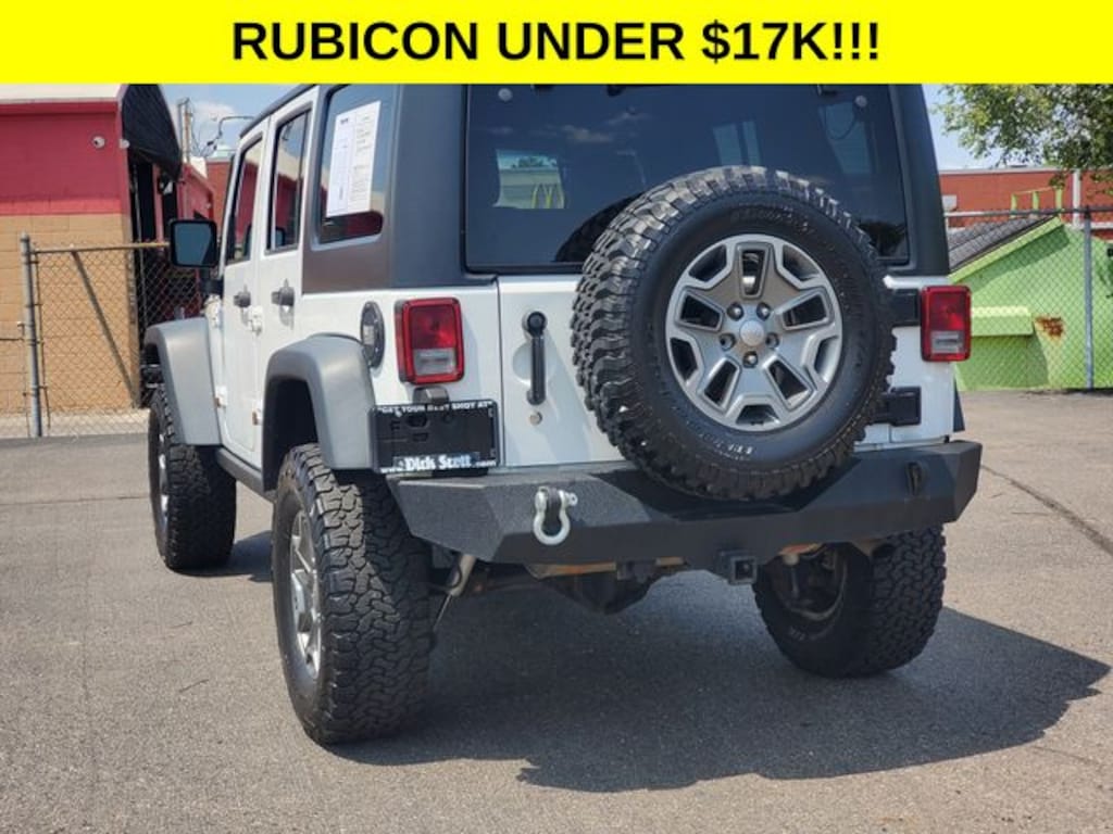 Used 2017 Jeep Wrangler Unlimited Rubicon SUV