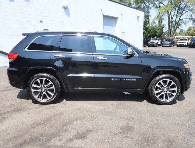 Used 2017 Jeep Grand Cherokee Overland with VIN 1C4RJFCG2HC762630 for sale in Plymouth, MI