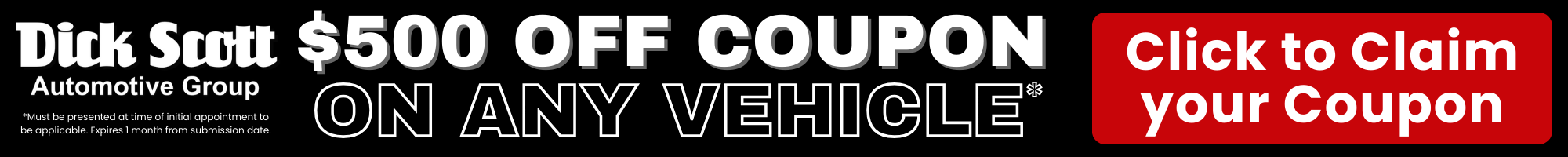 Dick Scott CDJR $500 Off