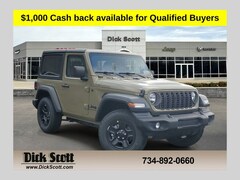 New 2026 Jeep Wrangler Sport Sport Utility for sale in Plymouth MI