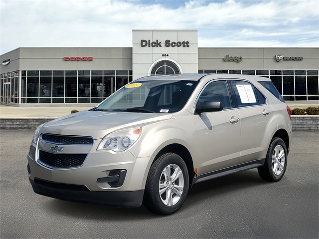 Used 2015 Chevrolet Equinox LS with VIN 2GNALAEK2F6120837 for sale in Plymouth, MI