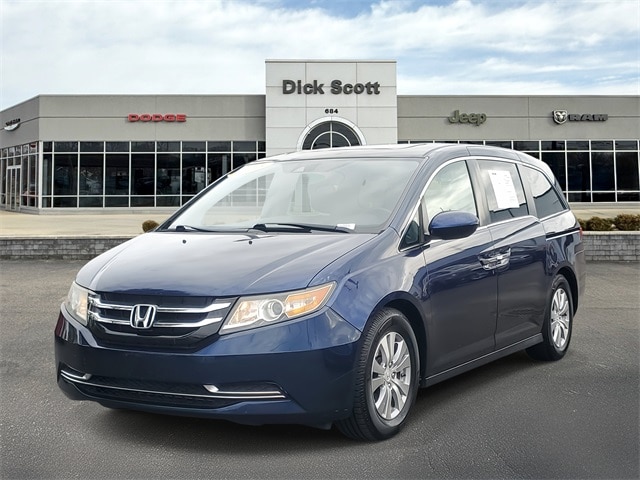 Used 2015 Honda Odyssey EX-L with VIN 5FNRL5H6XFB032808 for sale in Plymouth, MI