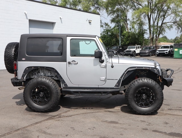 Used 2016 Jeep Wrangler Willys Wheeler with VIN 1C4AJWAG7GL126770 for sale in Plymouth, MI