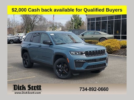 New 2026 Jeep Grand Cherokee Limited Sport Utility For Sale in Plymouth MI