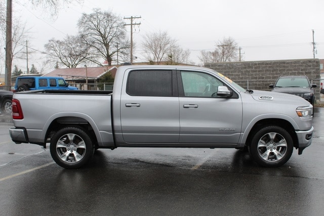 Used 2022 RAM Ram 1500 Pickup Laramie with VIN 1C6SRFJT2NN262498 for sale in Plymouth, MI