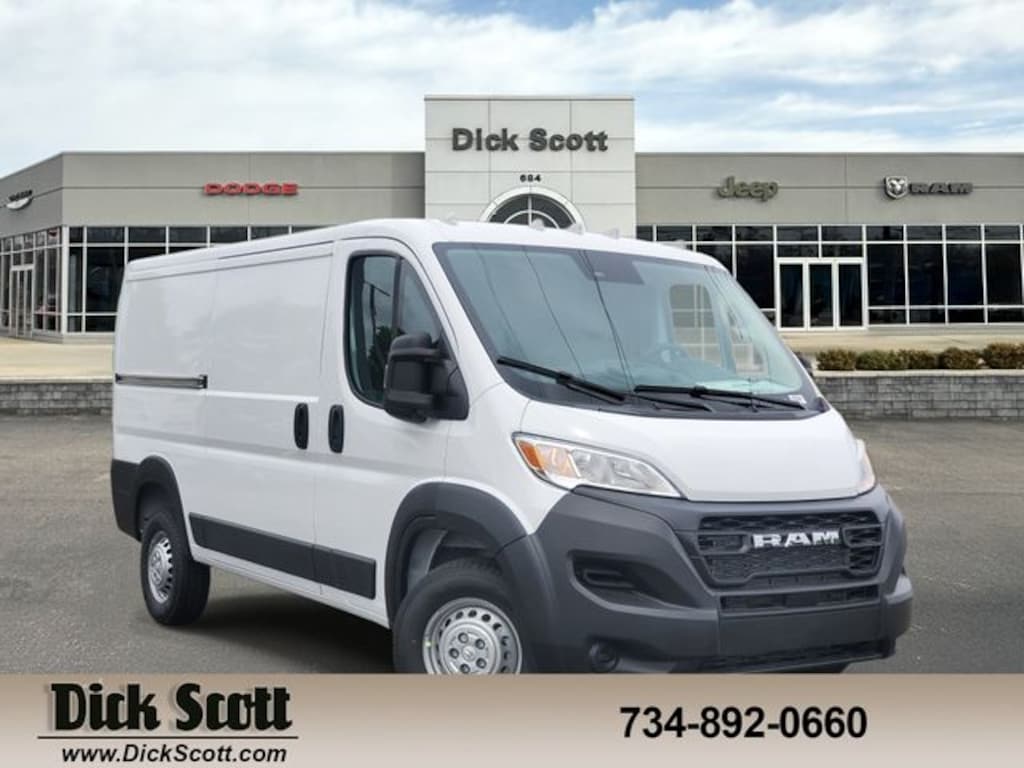New 2026 Ram ProMaster 1500 Low Roof Cargo Van