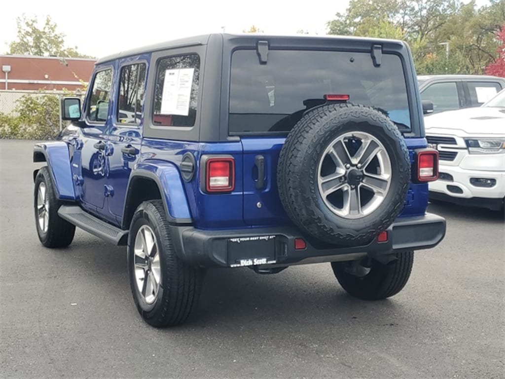 Used 2020 Jeep Wrangler Unlimited Sahara SUV