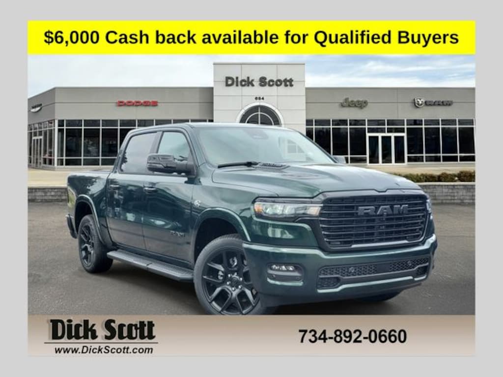 New 2026 Ram 1500 Laramie Pickup