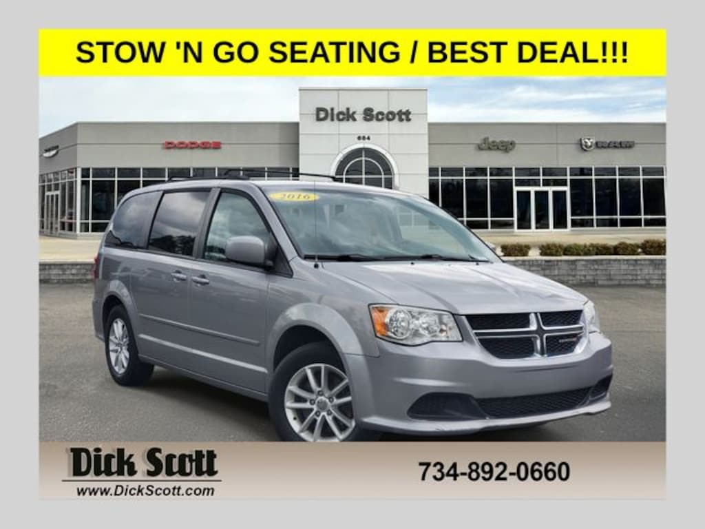 Used 2016 Dodge Grand Caravan SXT Minivan/Van