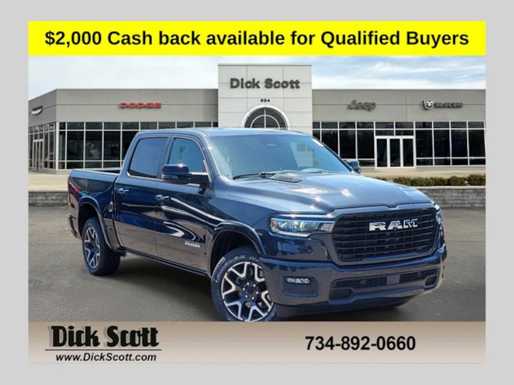New 2026 Ram 1500 Laramie Pickup