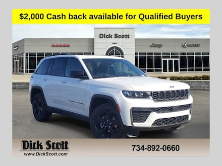 New 2026 Jeep Grand Cherokee Limited Sport Utility For Sale in Plymouth MI