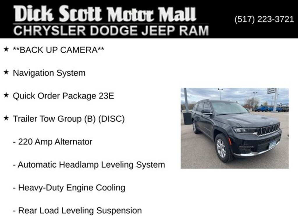 Used 2023 Jeep Grand Cherokee L Limited SUV