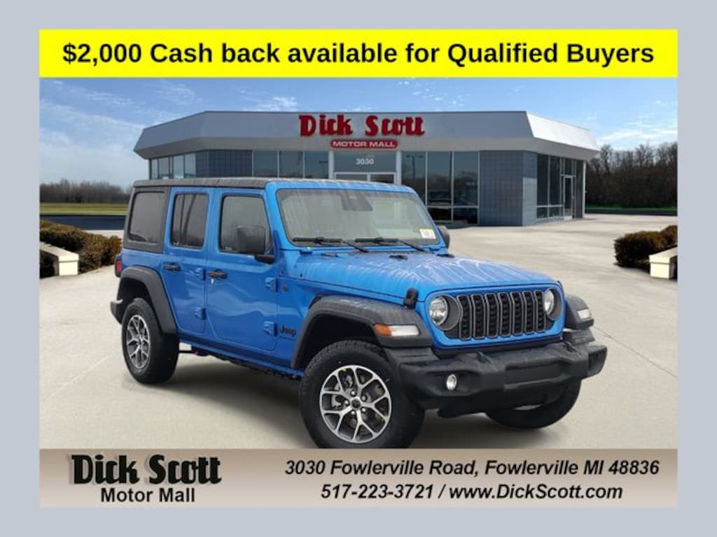 New 2026 Jeep Wrangler Sport Sport Utility