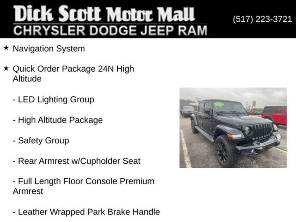 Used 2022 Jeep Gladiator High Altitude Truck