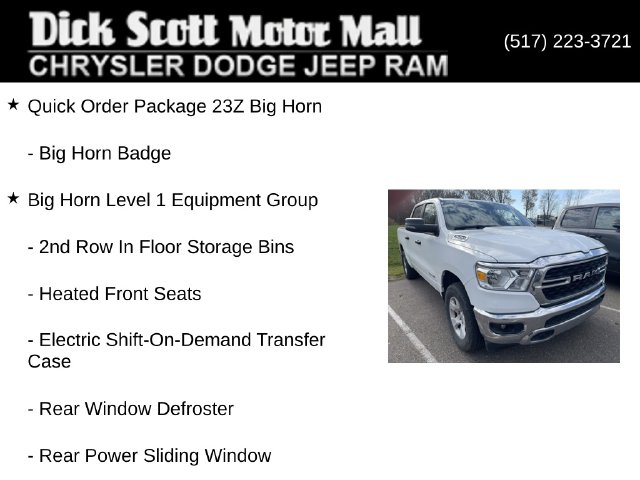 Used 2024 Ram 1500 Big Horn/Lone Star Truck