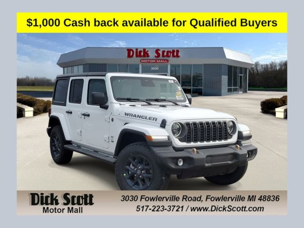 New 2026 Jeep Wrangler Sport Sport Utility