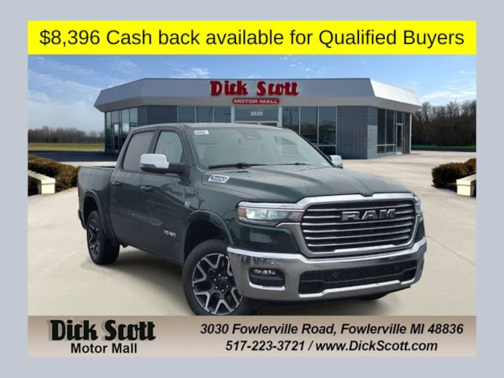 New 2026 Ram 1500 Laramie Pickup
