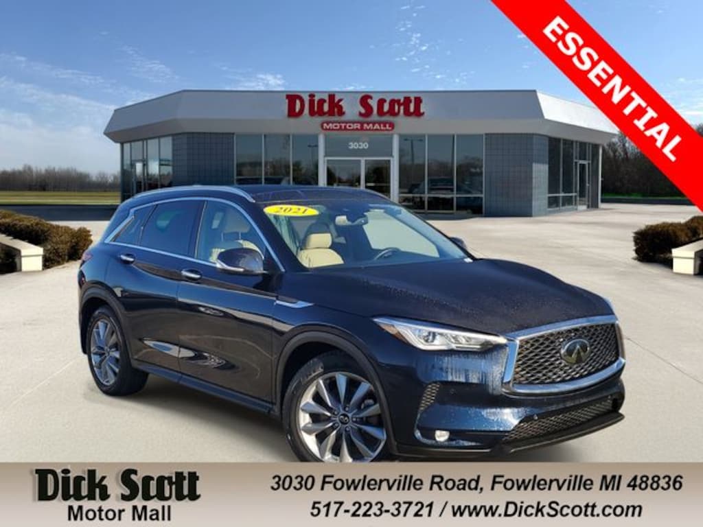 Used 2021 INFINITI QX50 Essential SUV