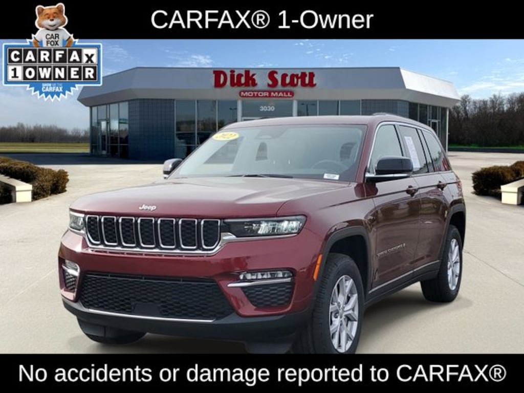 Used 2022 Jeep Grand Cherokee Limited SUV