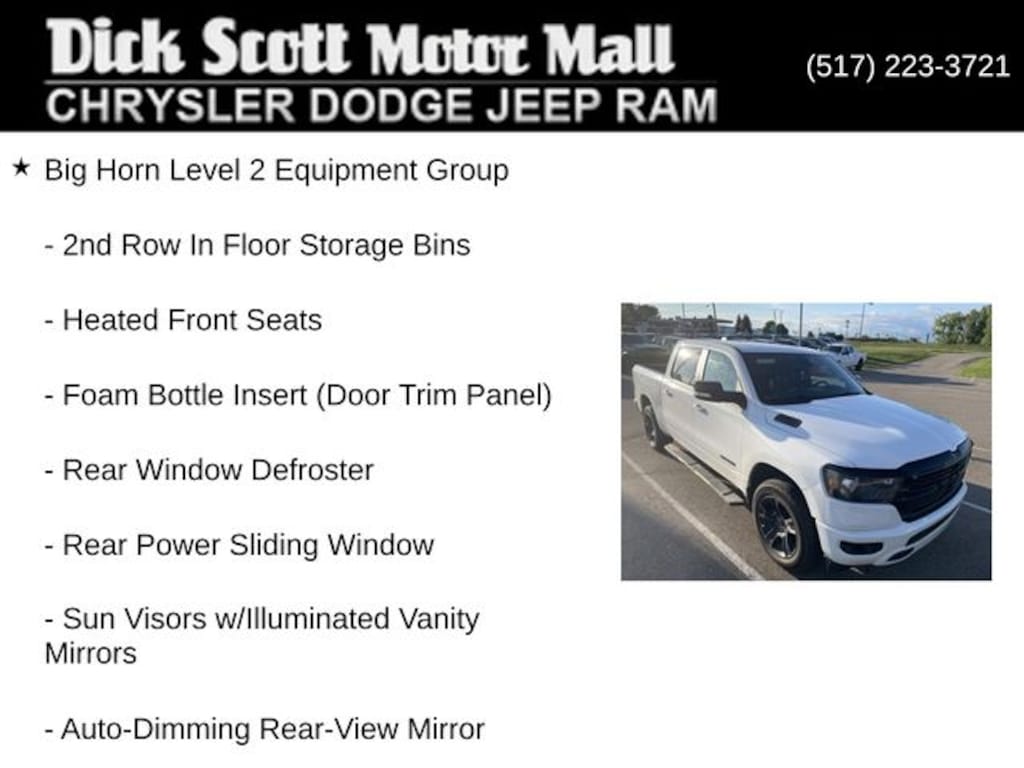 Used 2021 Ram 1500 Big Horn/Lone Star Truck