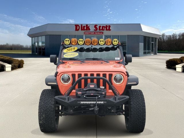 Used 2018 Jeep All-New Wrangler Unlimited Sport S with VIN 1C4HJXDN8JW253757 for sale in Fowlerville, MI